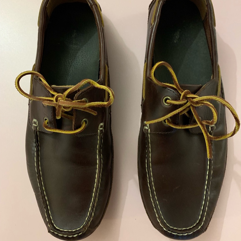 Polo by Ralph Lauren brown leather shoes